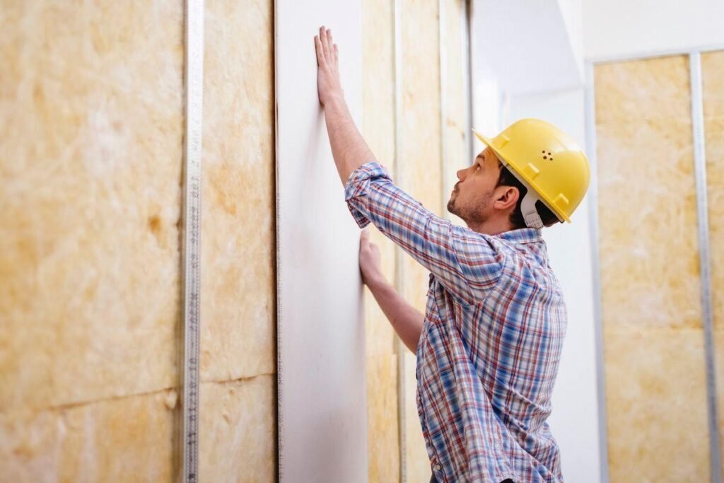 Création et pose de cloisons en plaques de plâtre par BTP Pro Serv