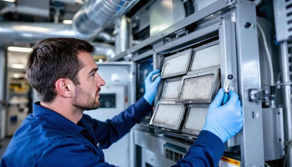 entretien des systèmes de ventilation et climatisation