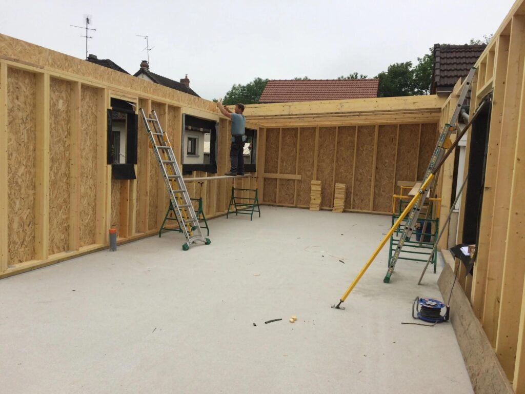 structures bois pour bâtiments et extensions