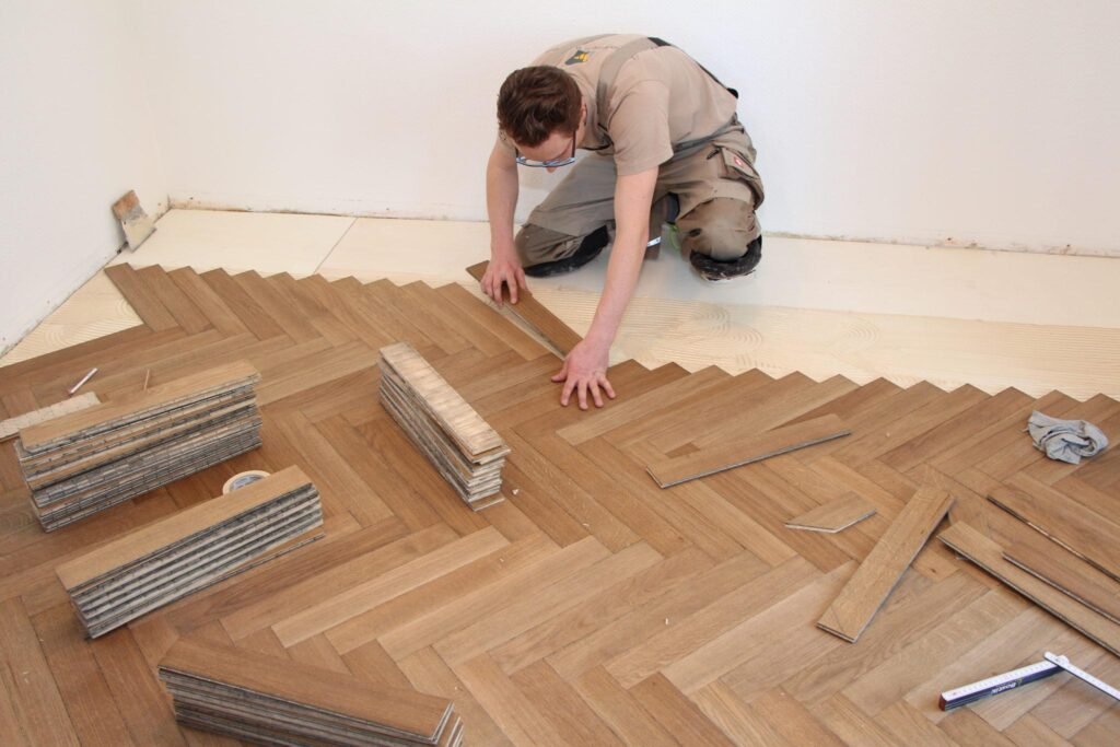 pose de parquet