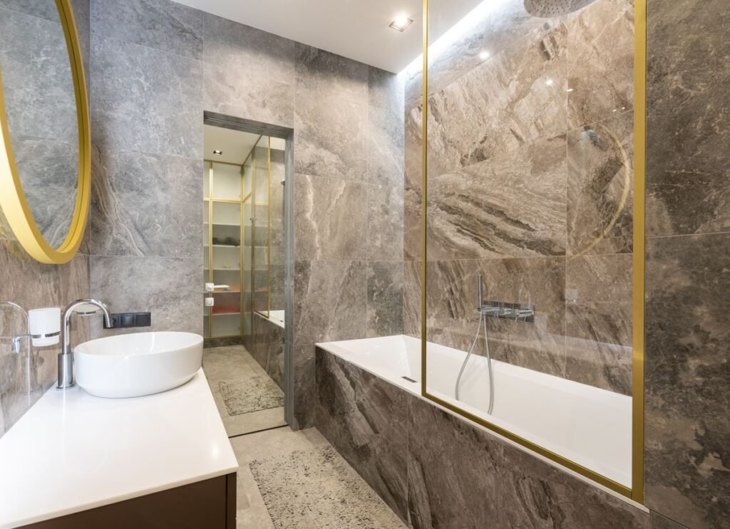 Robinet de salle de bain moderne