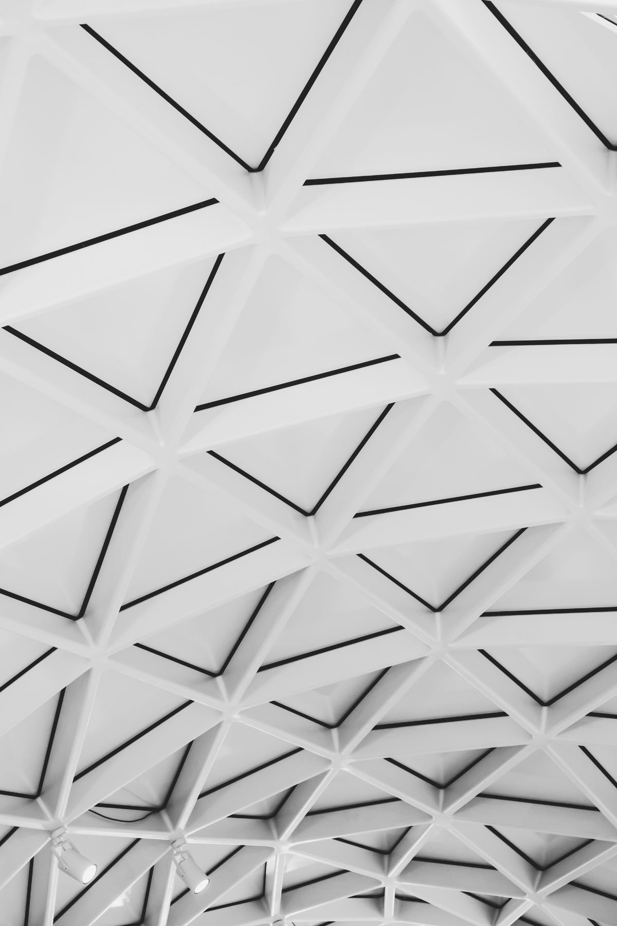 plafond d'une pièce, exemple de faux plafond dans le Val-de-Marne