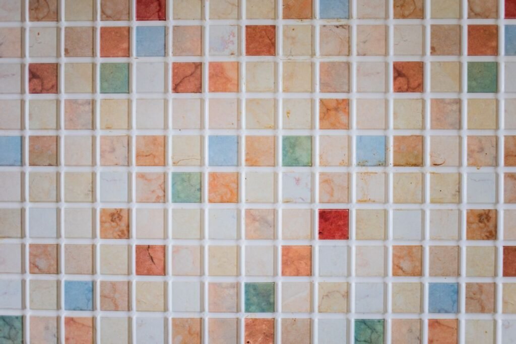 Carreaux céramique colorés